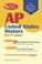 Cover of: AP United States History (REA) - The Best Test Prep for the AP Exam: 7th Edition