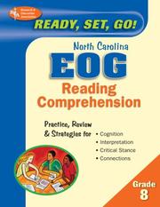 Cover of: Ready, Set, Go! North Carolina EOG Grade 8  - Reading Comprehension (REA) (Ready, Set, Go!)