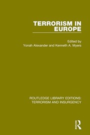 Cover of: Terrorism in Europe (RLE: Terrorism and Insurgency)
