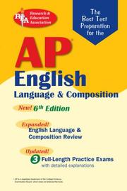Cover of: AP English Language (REA) The Best Test Prep for: 6th Edition (REA Test Preps) by 