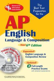 Cover of: AP English Language with CD-ROM (REA): New 6th Edition (Test Preps)