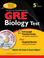 Cover of: GRE Biology w/ CD (REA) - The Best Test Prep (Test Preps)