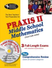 Cover of: The Best Teachers' Test Preparation for the Praxis II Middle School Mathematics Test (Test Code 0069) (Testware)