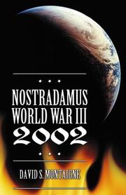 Cover of: Nostradamus, World War III, 2002