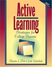 Cover of: Active Learning by Sherrie L. Nist, Jodi Patrick Holschuh