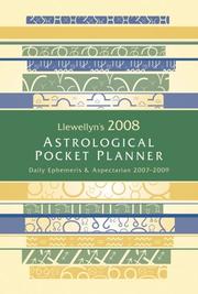 Cover of: 2008 Astrological Pocket Planner