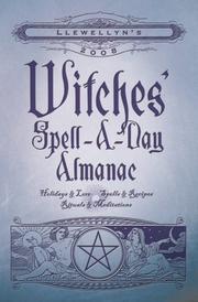 Cover of: 2008 Witches' Spell-A-Day Almanac