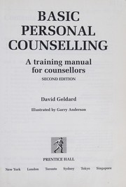 Cover of: Basic personal counselling by David Geldard