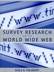 Cover of: Survey Research and the World Wide Web