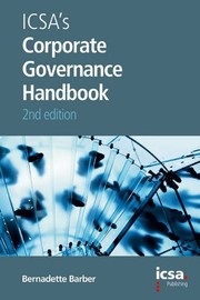 Cover of: ICSA's corporate governance handbook by Bernadette Barber