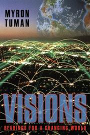 Cover of: Visions by Myron C. Tuman