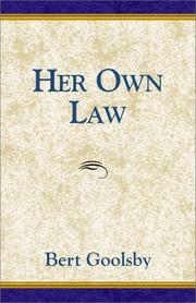 Cover of: Her Own Law by Bert Goolsby