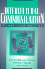 Cover of: Intercultural communication | Carolyn Calloway-Thomas