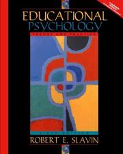 Cover of: Educational psychology by Robert E. Slavin