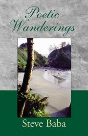 Cover of: Poetic Wanderings | Steve Baba