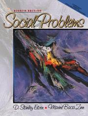 Cover of: Social problems by D. Stanley Eitzen