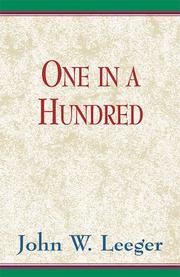 Cover of: One in a hundred