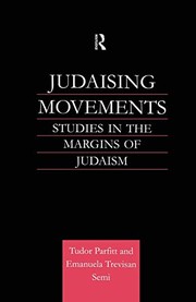 Cover of: Judaising Movements: Studies in the Margins of Judaism in Modern Times
