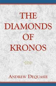 Cover of: The Diamonds of Kronos by Andrew Dequasie, Rew Dequasie