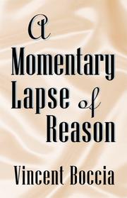 Cover of: A Momentary Lapse of Reason by Vincent Boccia