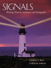 Cover of: Signals: writing effective sentences and paragraphs