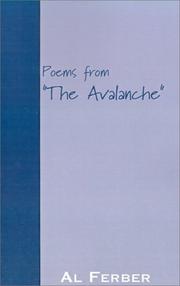 Cover of: Poems from "The Avalanche" by Al Ferber