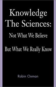 Cover of: Knowledge: The Sciences