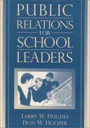 Cover of: Public Relations for School Leaders