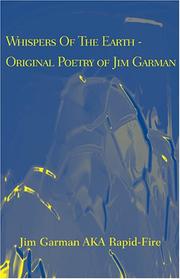 Cover of: Whispers Of The Earth - Original Poetry of Jim Garman