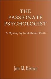 Cover of: The Passionate Psychologist