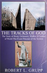 Cover of: THE TRACKS OF GOD | Robert L. Grupp