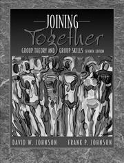 Cover of: Joining together by David W. Johnson