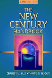 Cover of: The new century handbook by Christine A. Hult, Thomas N. Huckin, Christine A. Hult