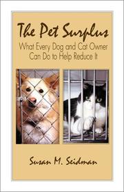 The pet surplus by Susan M. Seidman