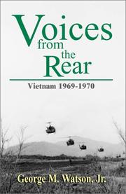 Cover of: Voices from the rear by George M. Watson, George M. Watson