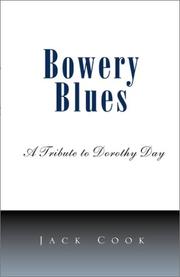 Cover of: Bowery blues by Jack Cook