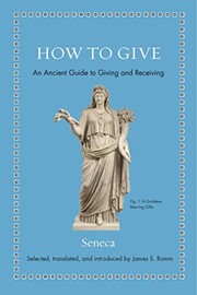 Cover of: How to Give: An Ancient Guide to Giving and Receiving