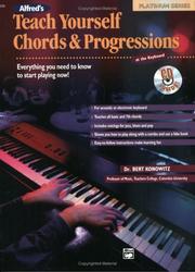 Cover of: Teach Yourself Chords and Progressions at the Keyboard (Book & CD) (Teach Yourself)