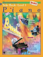 Cover of: Alfred's Basic Piano Library: Top Hits Solo Level 3 (Alfred's Basic Piano Library)