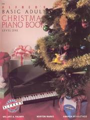 Cover of: Alfred's Basic Adult Course, Christmas Piano Book 1 (Alfred's Basic Adult Piano Course)