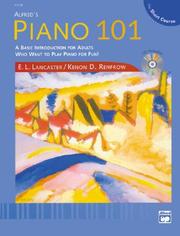 Cover of: Piano 101-the Short Course Lesson Book 1 by E. Lancaster, Kenon Renfrow