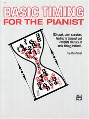 Cover of: Basic Timing for Pianists