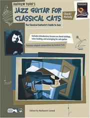 Cover of: Jazz Guitar for Classical Cats by Andrew York, Andrew York