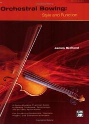 Cover of: Orchestral Bowing: Style and Function (Workbook)