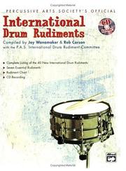 Cover of: International Drum Rudiments (Book & CD)