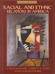 Cover of: Racial and ethnic relations in America by S. Dale McLemore
