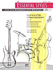 Cover of: Essential Styles for the Drummer and Bassist, Book 1