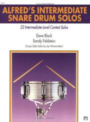 Cover of: Alfred's Intermediate Snare Drum Solos