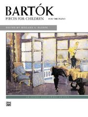 Cover of: Pieces for Children (Alfred Masterwork Edition)