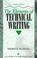 Cover of: The elements of technical writing